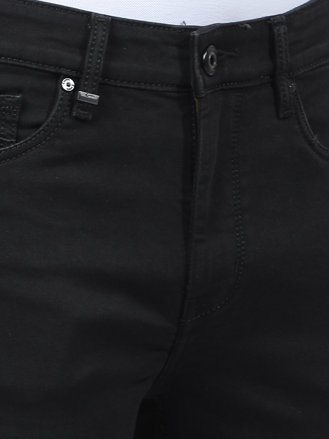 Numero Uno Men Faded Black Jeans